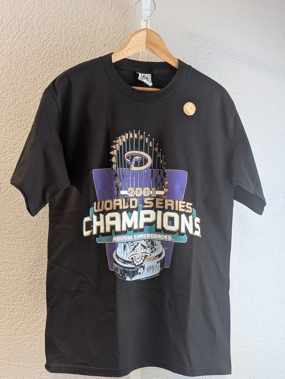 Vintage Arizona diamondbacks 2001 World Series champions t-shirt